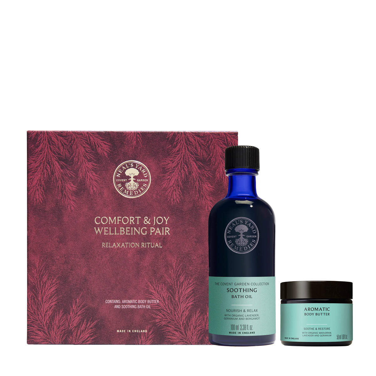 Neal's Yard Remedies Comfort & Joy Wellbeing Pair