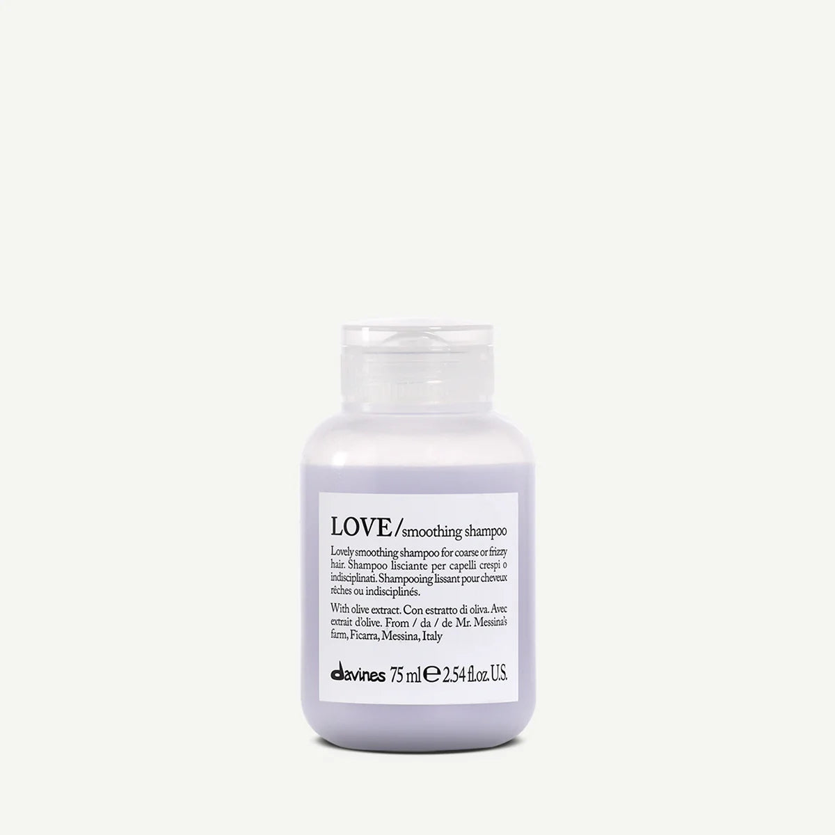 Davines LOVE Smoothing Shampoo Travel size - 75ml