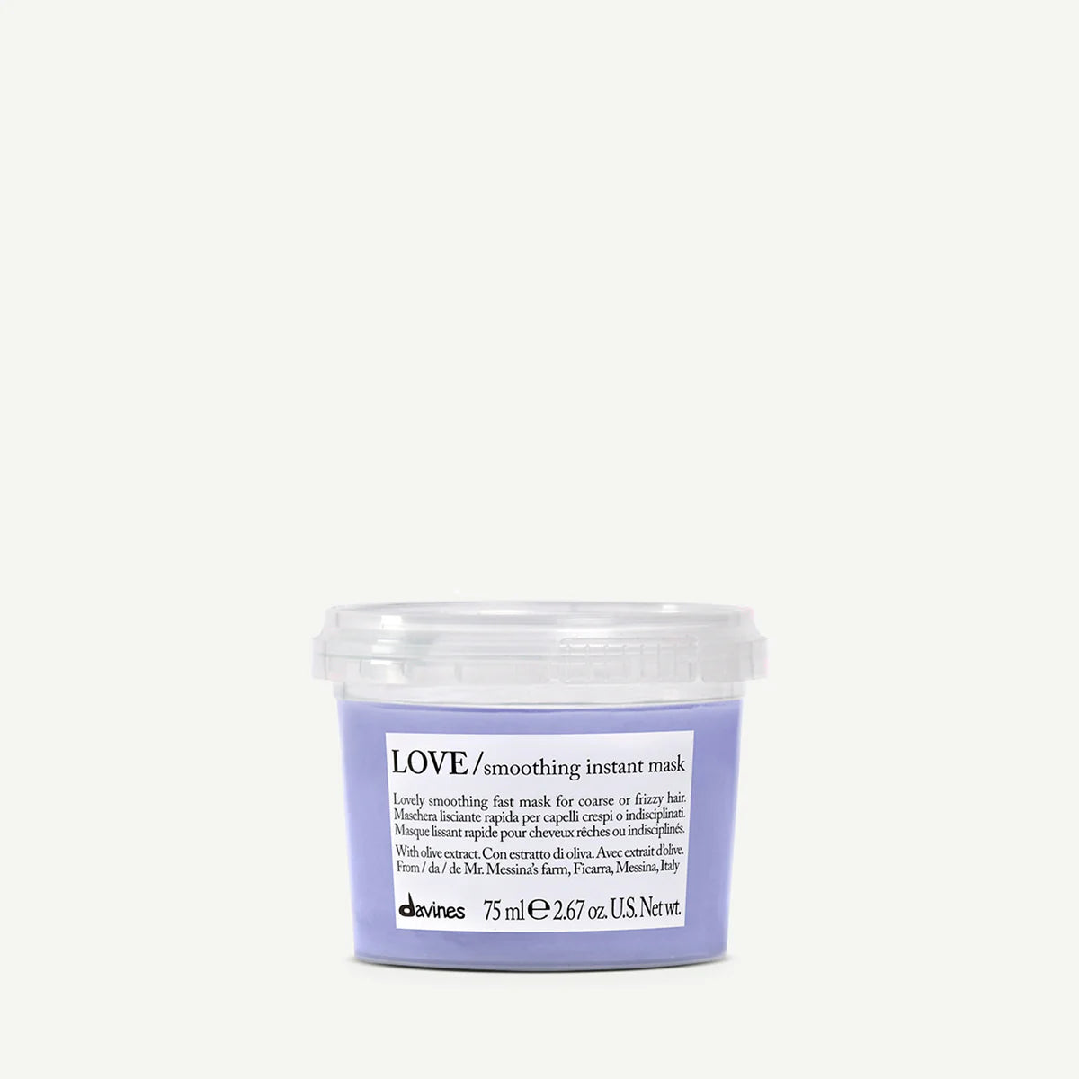 Davines LOVE Smoothing Instant Mask Travel size - 75ml