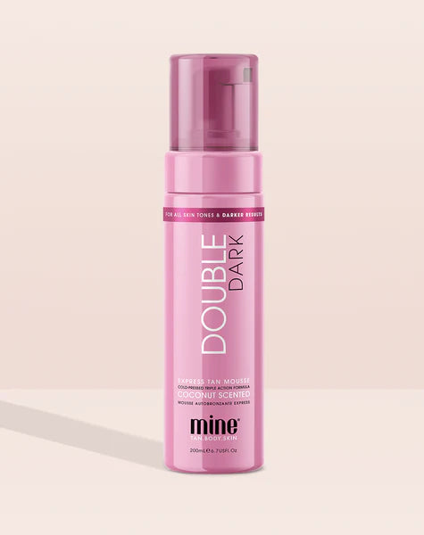 MineTan Double Dark Self Tan Mousse - 200ml