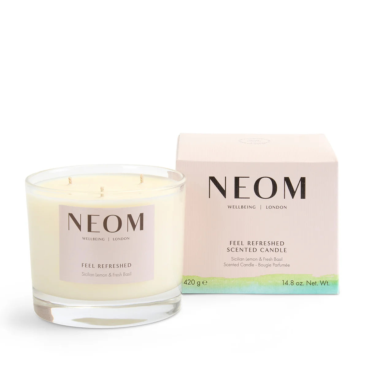 NEOM Feel Refreshed 3 Wick Candle