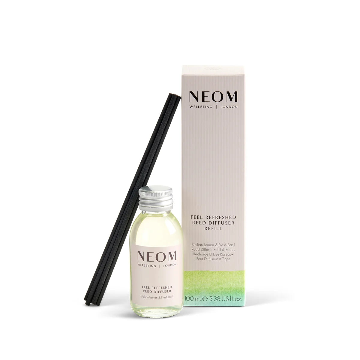 NEOM Wellbeing Feel Refreshed Reed Diffuser Refill - 100ml