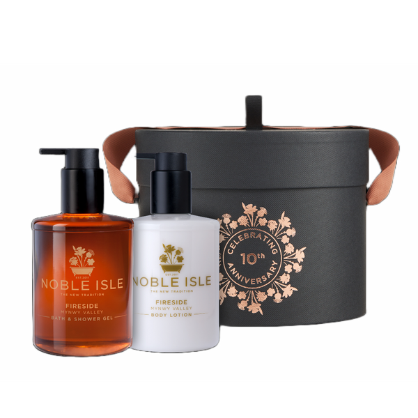 Noble Isle Fireside Shower Gel and Lotion Set