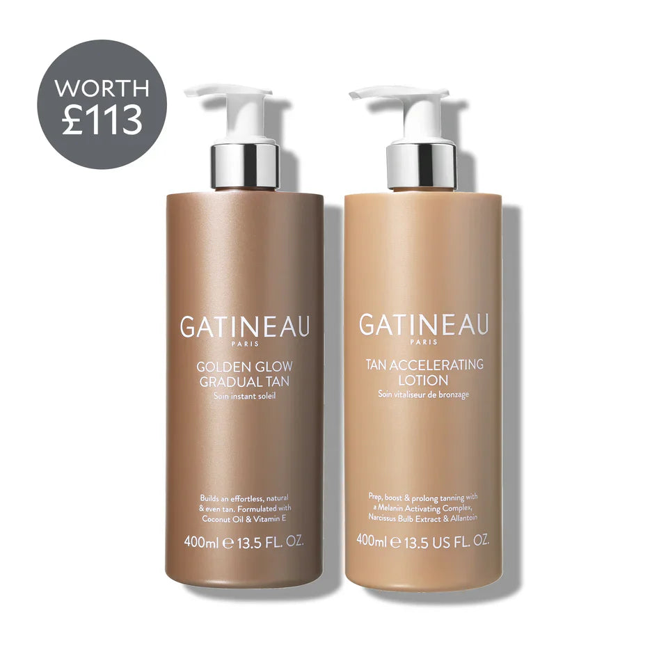 Gatineau Golden Glow Gradual Tan & Tan Accelerating Lotion Duo 400ml