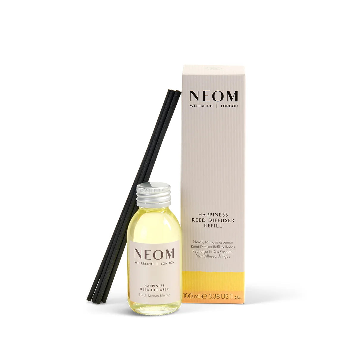 NEOM Wellbeing Happiness Reed Diffuser Refill - 100ml