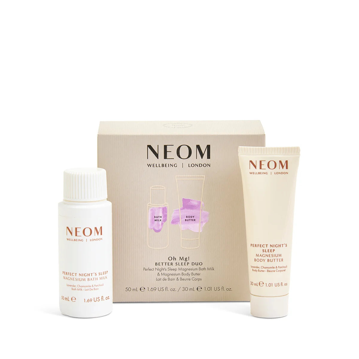 NEOM Oh Mg! Better Sleep Duo
