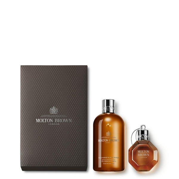 Molton Brown Re-charge Black Pepper Festive Bauble Gift Set