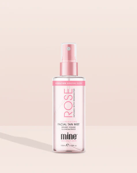 MineTan Rose Illuminating Facial Tan Mist - 100ml