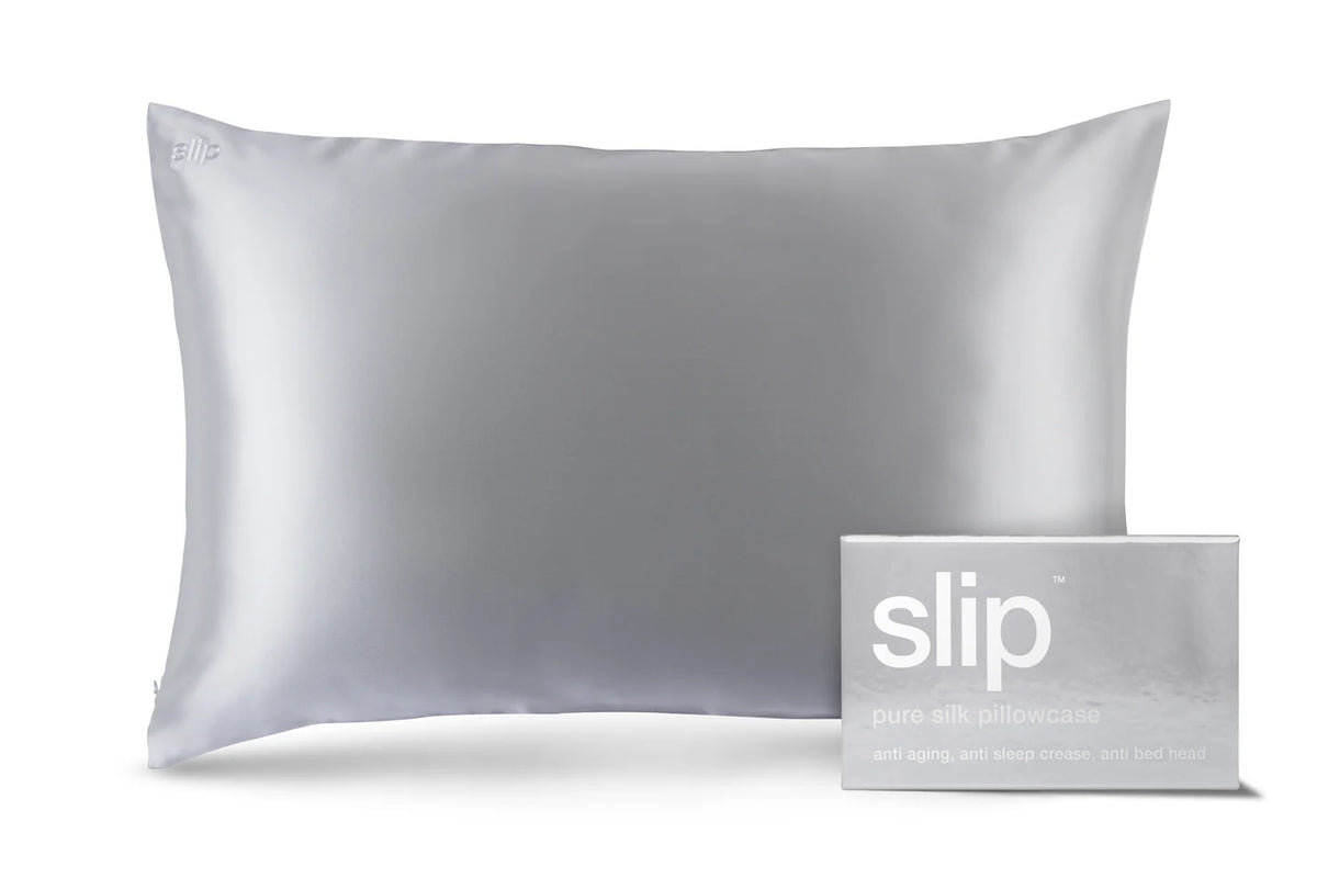 SLIP Silver Queen Zippered Pillowcase