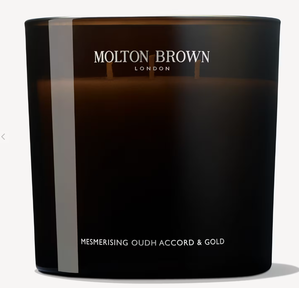 Molton Brown Mesmerising Oudh Accord & Gold Signature Candle 600g