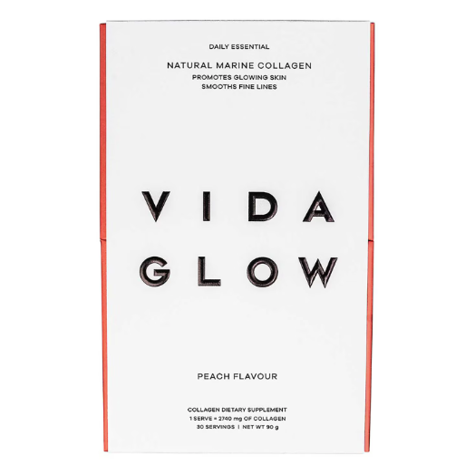 Vida Glow Natural Marine Collagen - Peach - 30 Sachets