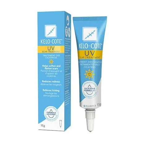 Kelo-Cote UV SPF30 Silicone Scar Gel - 15g