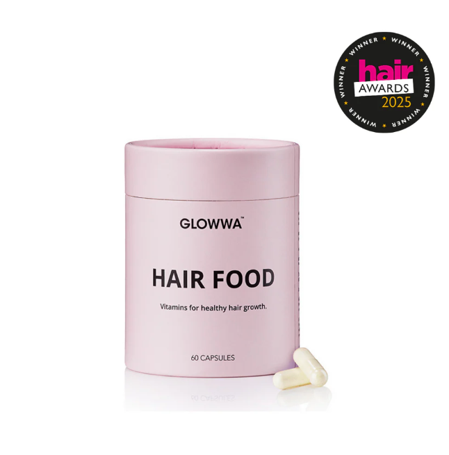 GLOWWA Hair Food - Hair Vitamins - 1 Month Supply