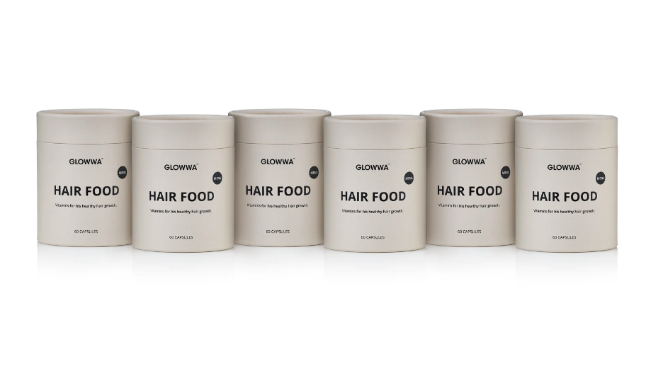GLOWWA Hair Food - MENS - 6 Month Supply