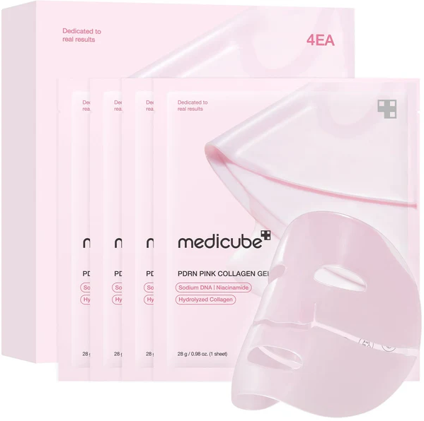 Medicube Salmon PDRN Pink Collagen Jelly Gel Mask (x4) - 28g