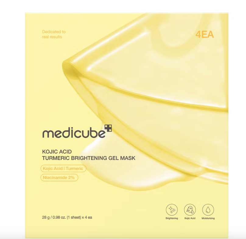 Medicube Kojic Acid Turmeric Gold Jelly Gel Mask (4) - 28g