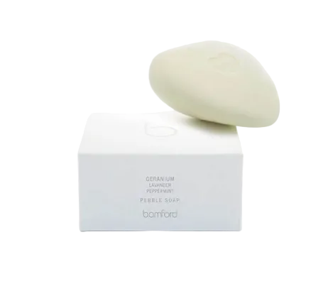 Bamford Geranium Pebble Soap - 250g