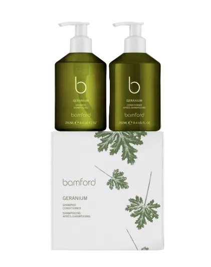 Bamford Geranium Haircare Duo - 2 x 250ml