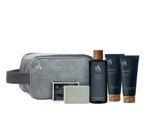 ARRAN Sannox Mens Wash Bag