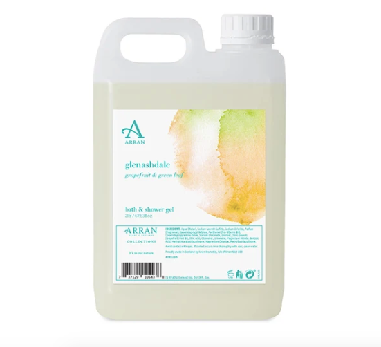 ARRAN Glenashdale Bath & Shower Gel Refill - 2L