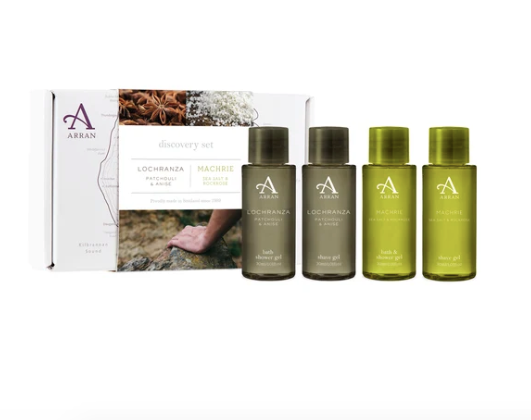 ARRAN Mens Shower & Shave Gel Discovery Gift Set