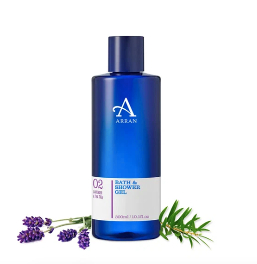 ARRAN Apothecary Lavender & Tea Tree Bath & Shower Gel - 300ml