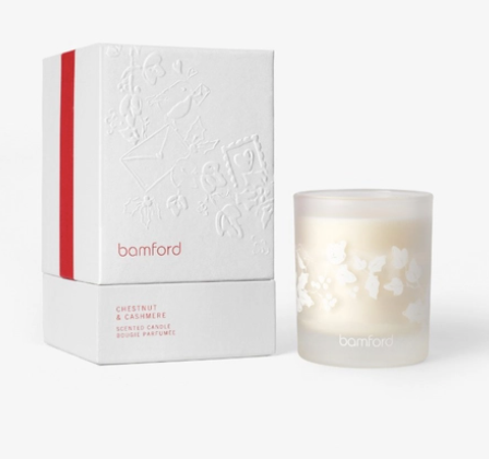 Bamford Cashmere and Chestnut Candle - 150g