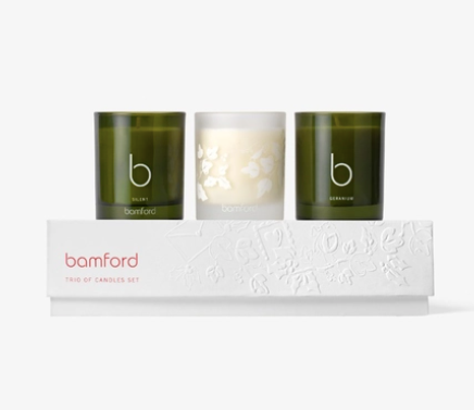 Bamford Trio of Candles
