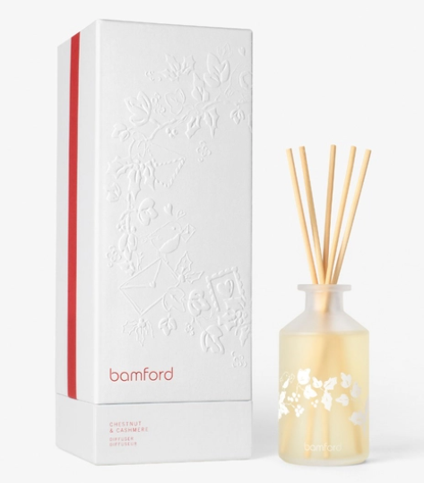 Bamford Cashmere and Chestnut Reed Diffuser - 200ml