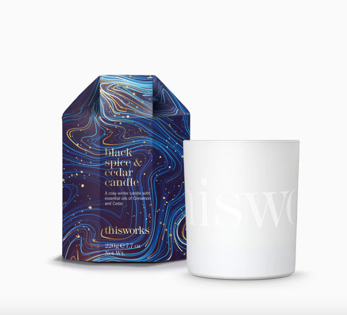 This Works Black Spice & Cedar Candle - 220g