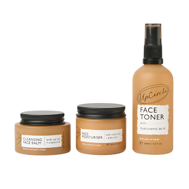 UpCircle Cleanse, Tone + Moisturise Set