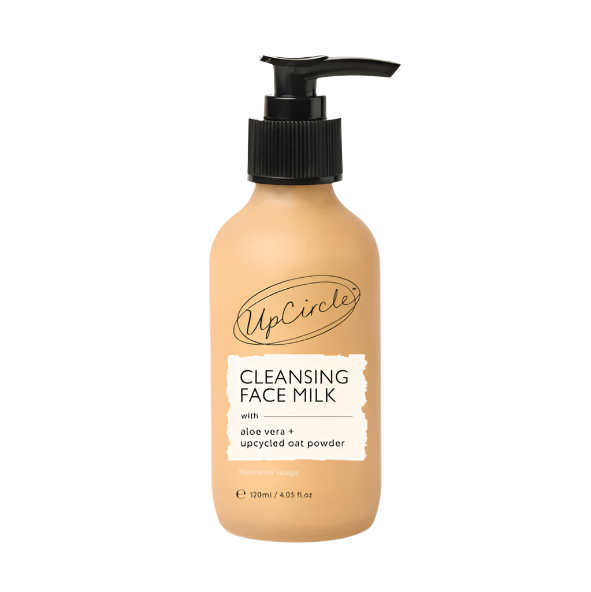 UpCircle Cleansing Face Milk with Aloe Vera + Upcycled Oat Powder - 120ml