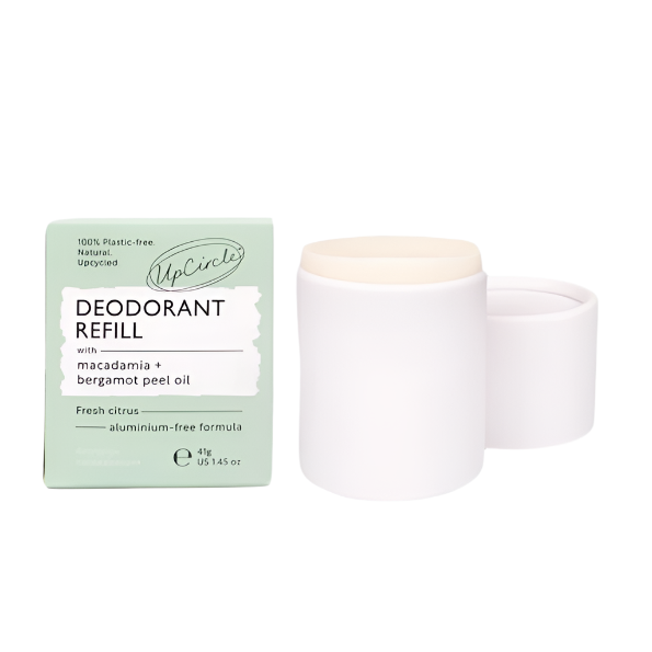 UpCircle Deodorant Refill with Macadamia + Bergamot - 1 refill (no case) - 41g