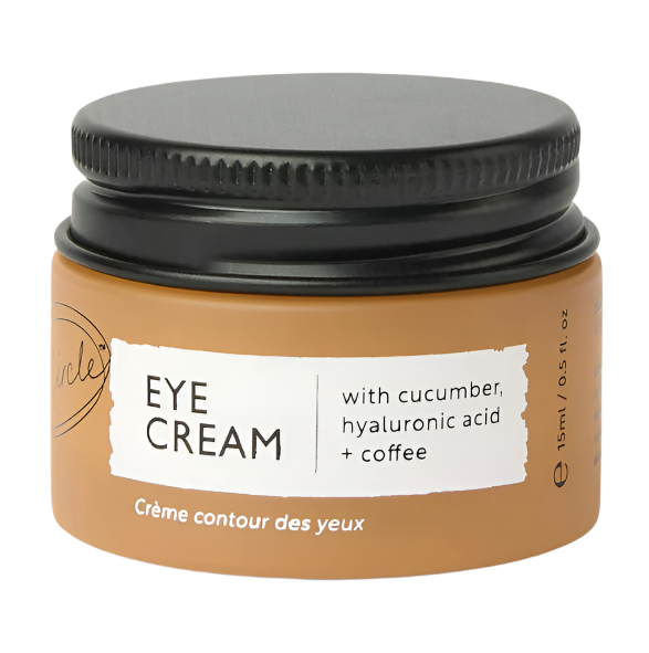 UpCircle Eye Cream with Cucumber, Hyaluronic Acid + Coffee - 15ml
