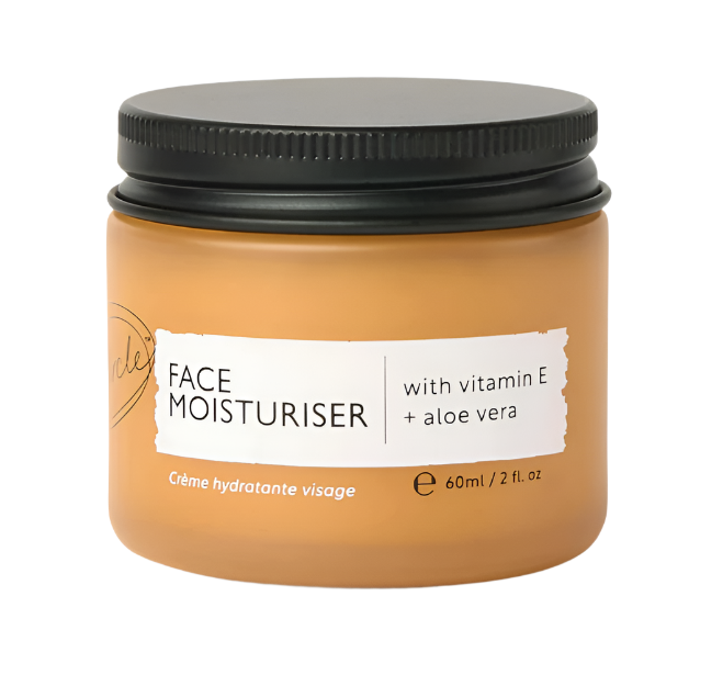 UpCircle Face Moisturiser with Vitamin E + Aloe Vera - 60ml