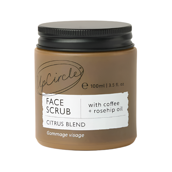 UpCircle Face Scrub with Coffee + Rosehip Oil - Citrus Blend - 100ml