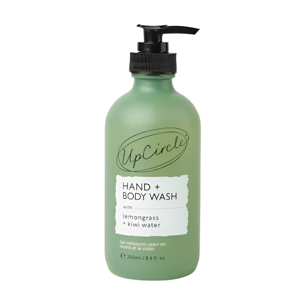 UpCircle Hand + Body Wash with Lemongrass + Kiwi Water - 250ml