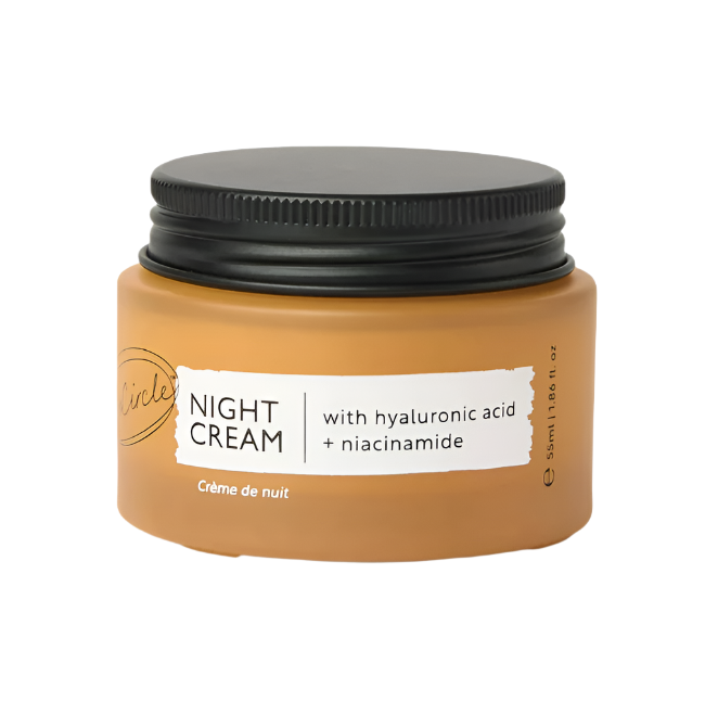 UpCircle Night Cream with Hyaluronic Acid + Niacinamide - 55ml