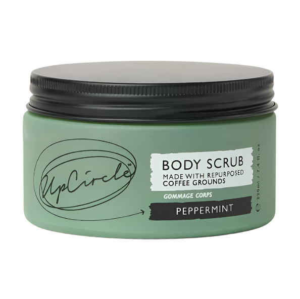 UpCircle Peppermint Body Scrub with Coffee + Shea Butter - 220ml