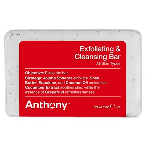 Anthony Logistics Exfoliating & Cleansing Bar - 198g