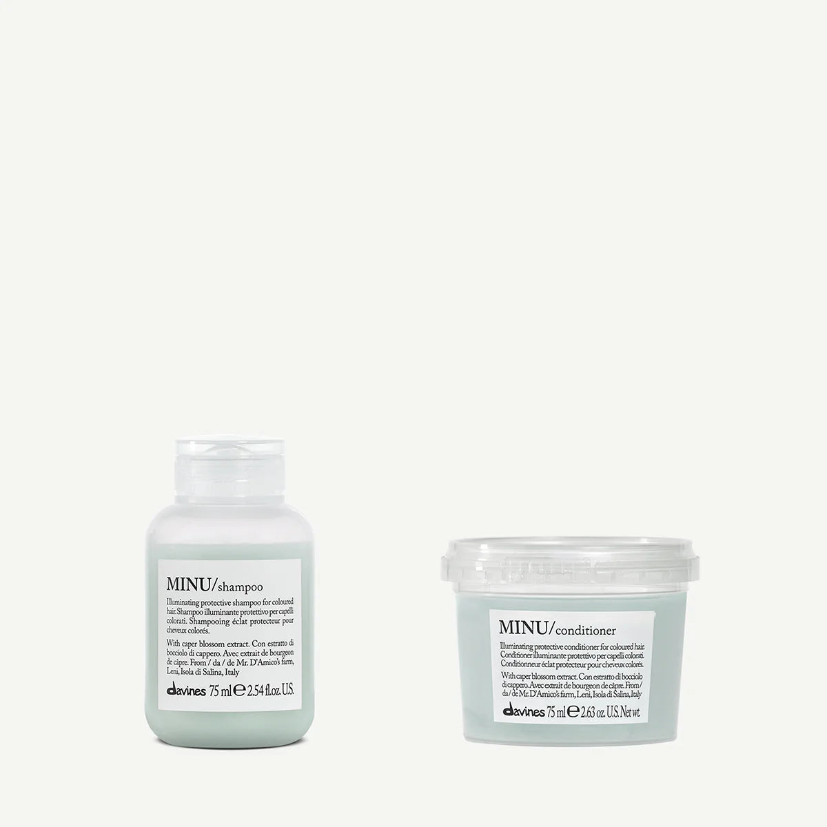 Davines MINU travel duo