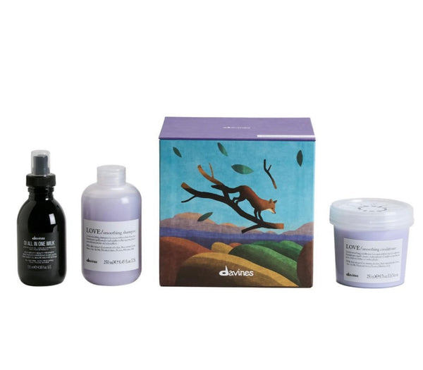 Davines Colourful Mediterranean Scrub Holiday Gift Set (For Coarse or Frizzy Hair)