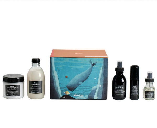 Davines Deep Marine World Holiday Gift Set (For All Hair Types)