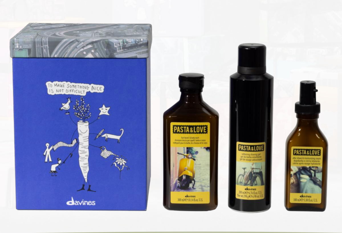 Davines The Compassionate Pasta & Love Men's Gift Set