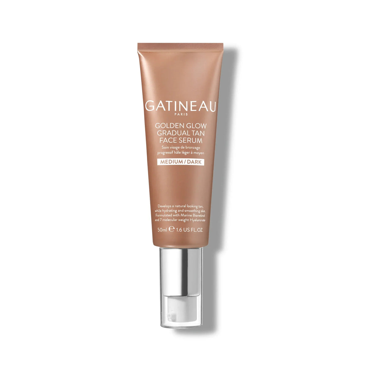Gatineau Golden Glow Gradual Tan Face Serum Medium Dark - 30ml