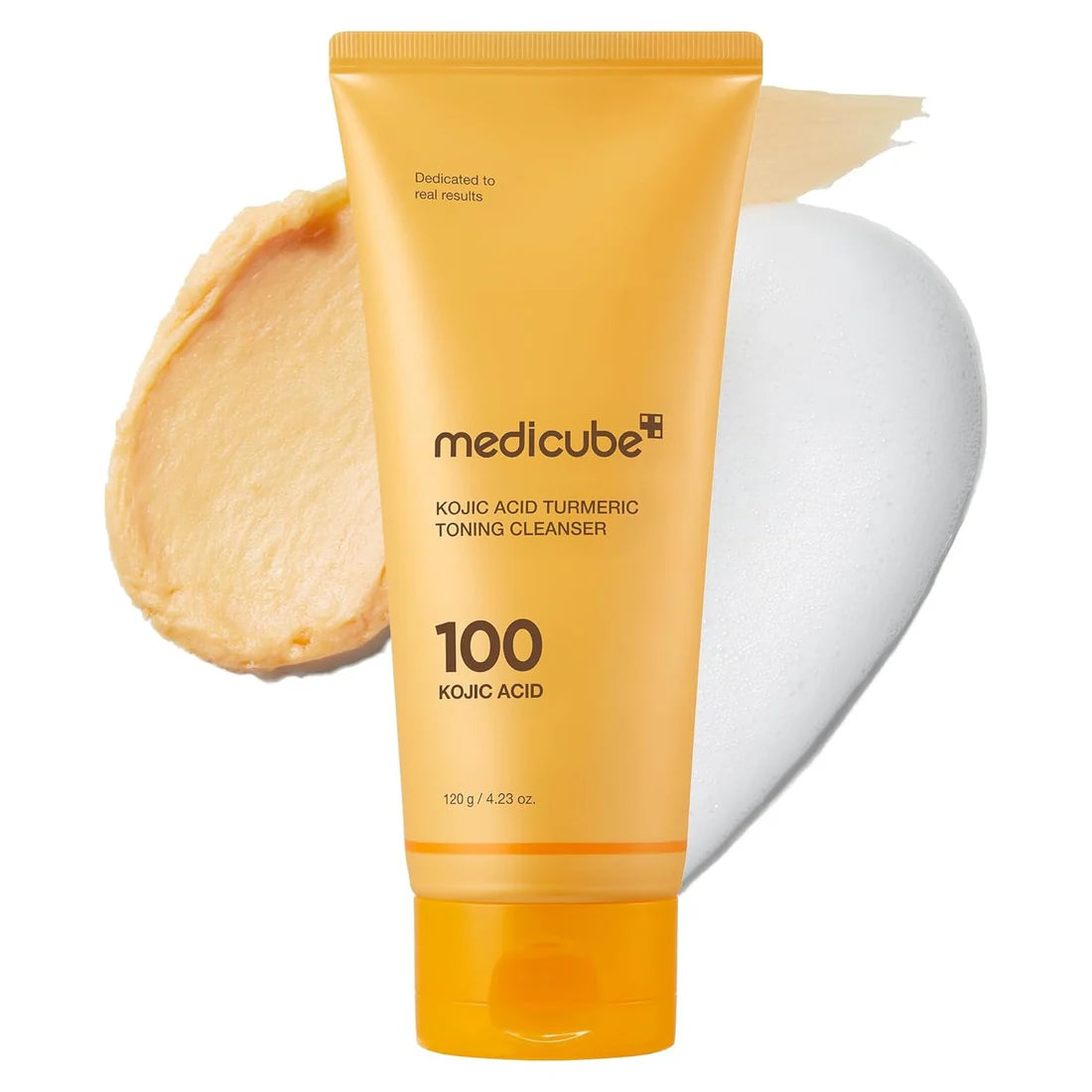 Medicube Kojic Acid Turmeric Toning Cleanser -120g