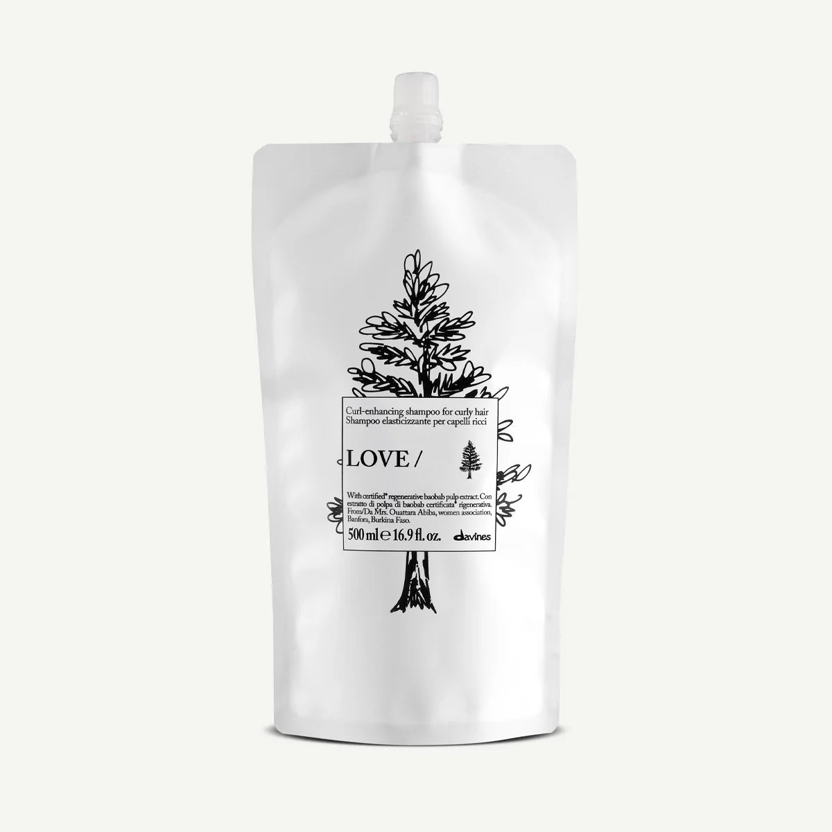 Davines LOVE Curl Shampoo Refill - 500ml
