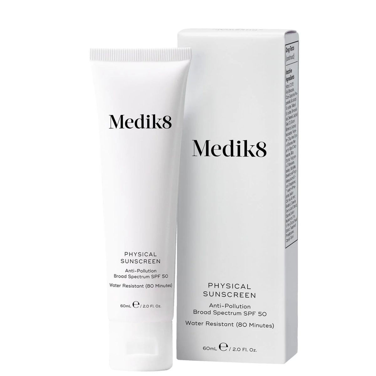 Medik8 Professional Clearance Physical Sunscreen SPF50 - 60ml