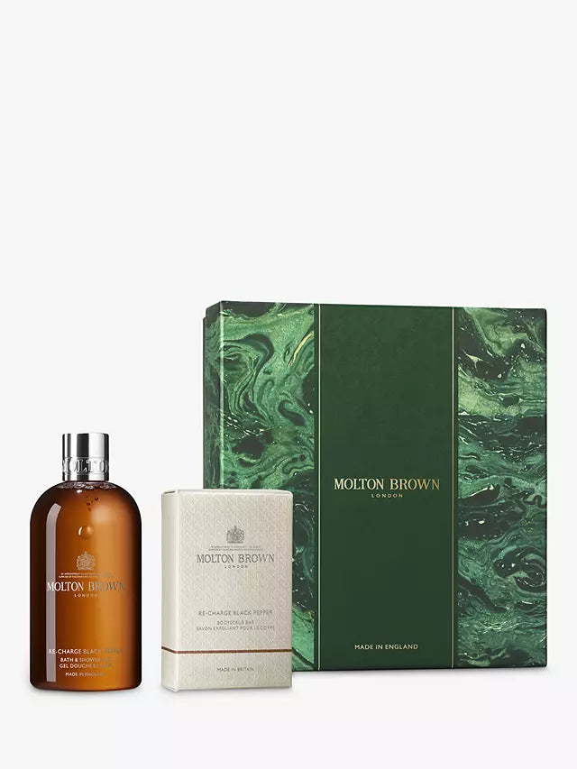 Molton Brown Festive Black Pepper Bathing Set