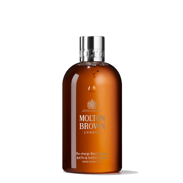 Molton Brown Re-charge Black Pepper Bath & Shower Gel - 300ml - The Skin Hut Luxe